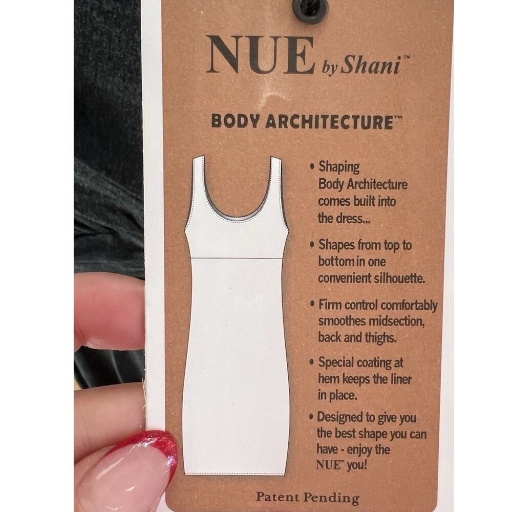 Nue by Shani Body Architecture Shapewear Dress Charcoal NWT Size 6 $280 - Picture 8 of 11
